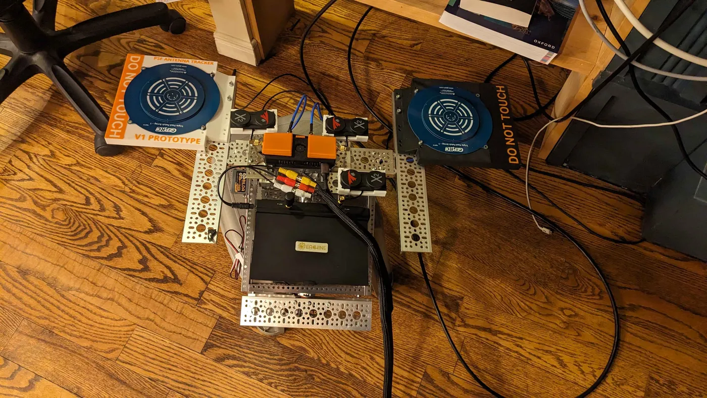 Antenna tracker and ground station