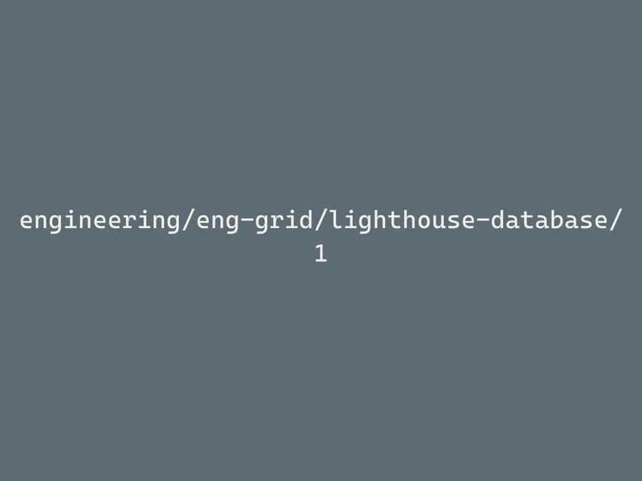 Lighthouse database