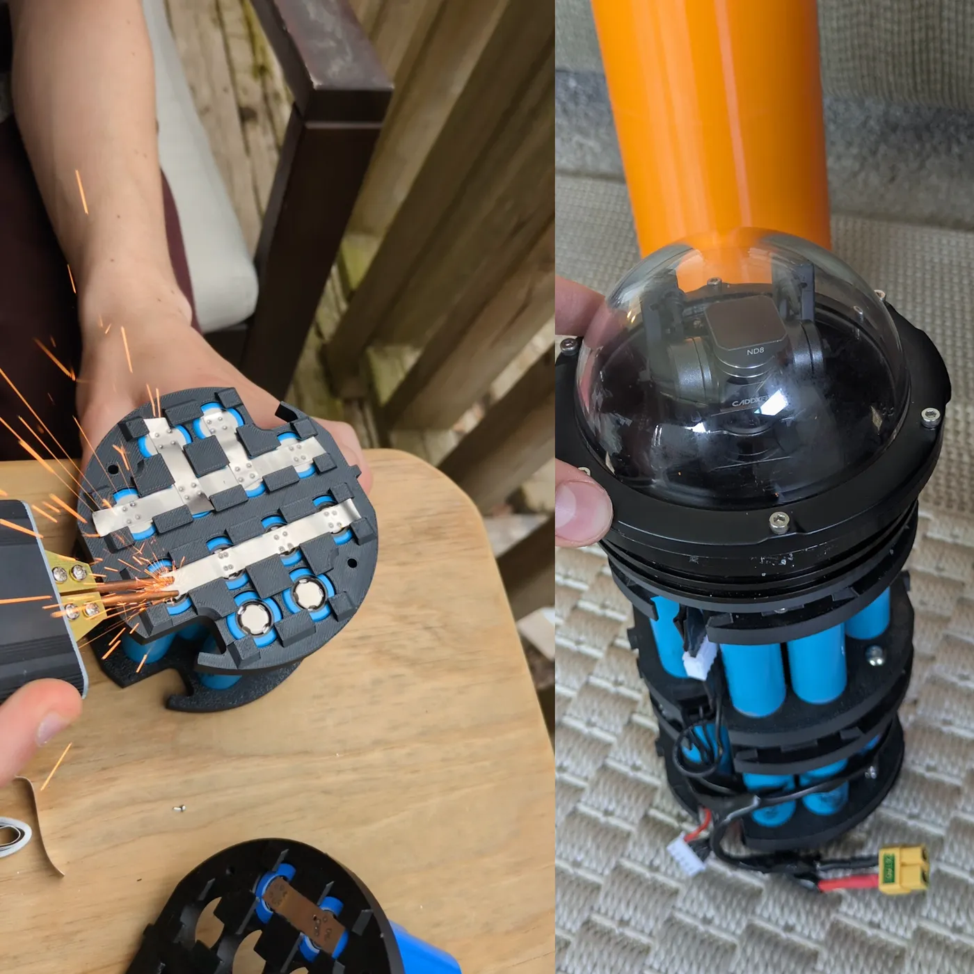 Custom battery pack