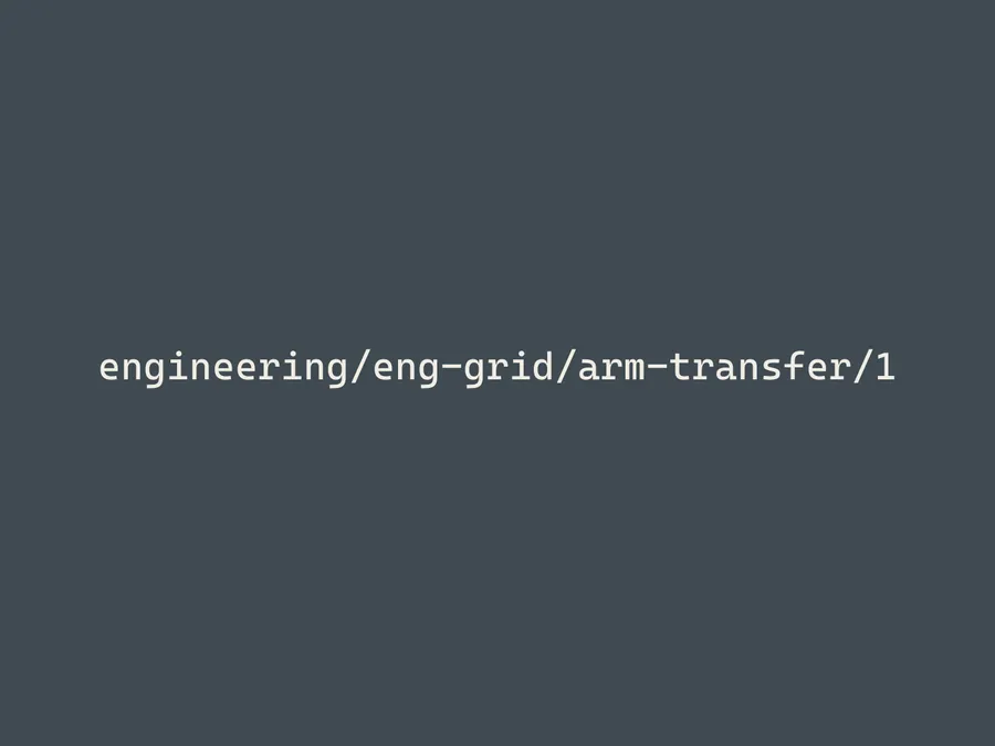 Arm & transfer mechanism