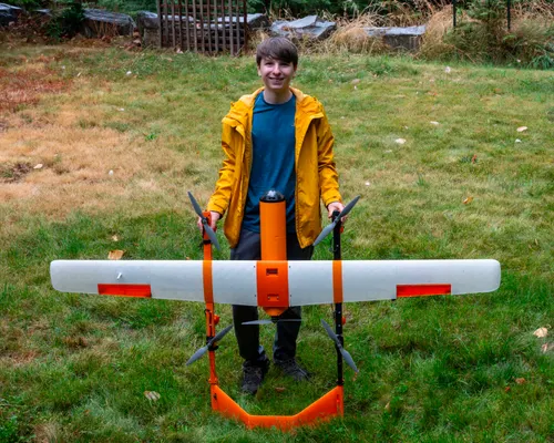 NOSE & GIMBAL — FRONT VIEW