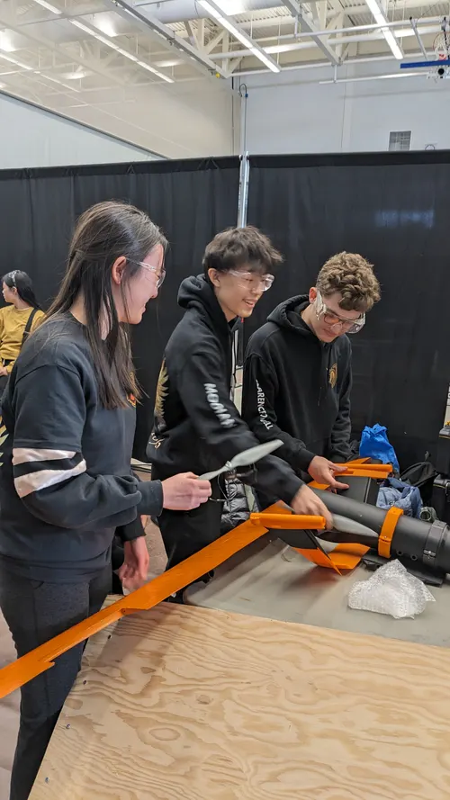 TEAM ASSEMBLY — PROP INSTALL